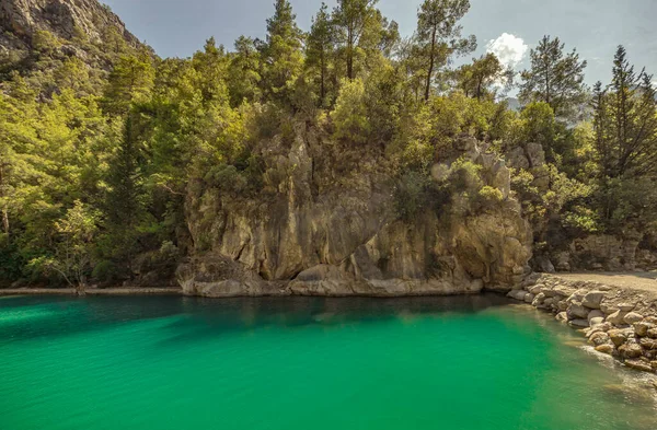 Montanha Rochosa Rio Goynyuk Desfiladeiro — Fotografia de Stock