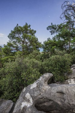 Türkiye 'nin dağlarında kayalar