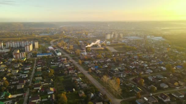 A cidade de kamenka, região de Penza — Vídeo de Stock