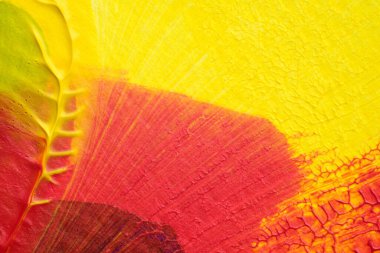 mavi kırmızı soyut akrilik boya renk dokusu beyaz zemin üzerinde mürekkep lekesi yöntemi kullanarak