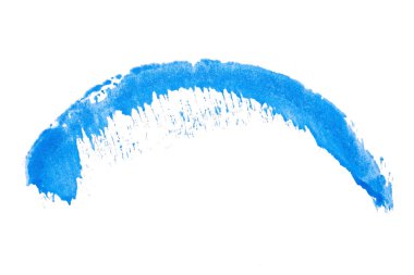 Soyut akrilik suluboya fırça darbesi dokusu logo ve afiş için beyaz arka planda izole edilmiş. tasarım, yaratıcı ve illüstrasyon.