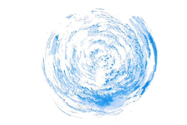 Soyut akrilik suluboya fırça darbesi dokusu logo ve afiş için beyaz arka planda izole edilmiş. tasarım, yaratıcı ve illüstrasyon.