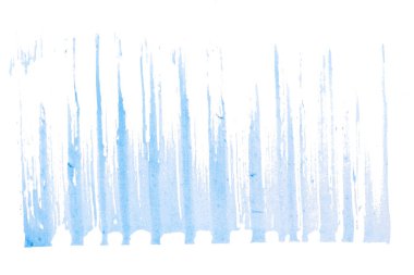 Soyut akrilik suluboya fırça darbesi dokusu logo ve afiş için beyaz arka planda izole edilmiş. tasarım, yaratıcı ve illüstrasyon.