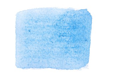 Soyut akrilik suluboya fırça darbesi dokusu logo ve afiş için beyaz arka planda izole edilmiş. tasarım, yaratıcı ve illüstrasyon.