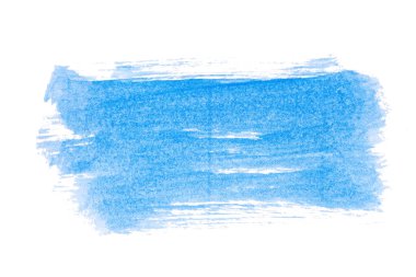 Soyut akrilik suluboya fırça darbesi dokusu logo ve afiş için beyaz arka planda izole edilmiş. tasarım, yaratıcı ve illüstrasyon.