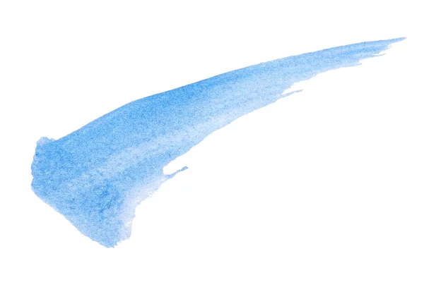 Soyut akrilik suluboya fırça darbesi dokusu logo ve afiş için beyaz arka planda izole edilmiş. tasarım, yaratıcı ve illüstrasyon.