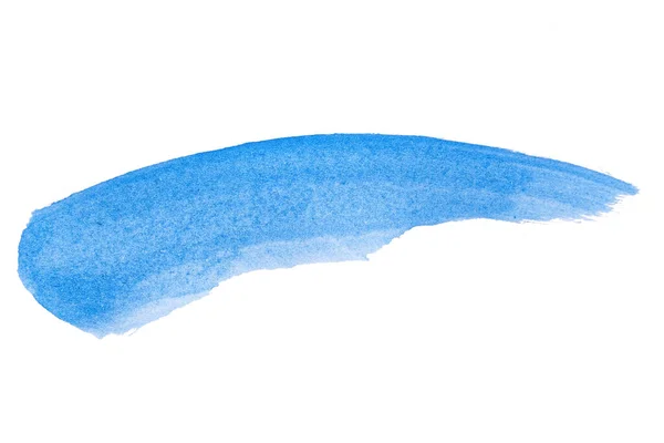 Soyut akrilik suluboya fırça darbesi dokusu logo ve afiş için beyaz arka planda izole edilmiş. tasarım, yaratıcı ve illüstrasyon.