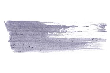 Soyut akrilik suluboya fırça darbesi dokusu logo ve afiş için beyaz arka planda izole edilmiş. tasarım, yaratıcı ve illüstrasyon.