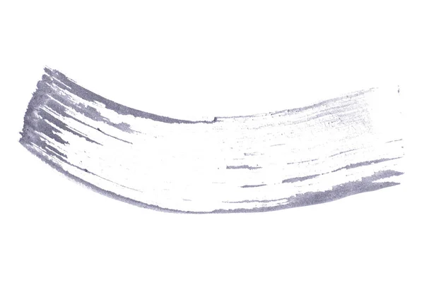 Abstract Acryl Aquarel Penseel Penseelstreek Textuur Geïsoleerd Witte Achtergrond Voor — Stockfoto