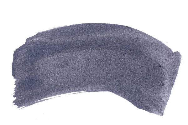 Soyut Akrilik Suluboya Fırça Darbesi Dokusu Logo Afiş Için Beyaz — Stok fotoğraf