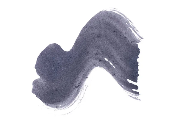 Abstrakcyjny Akrylowy Akryl Farba Pędzel Tekstury Skoku Izolowane Białym Tle — Zdjęcie stockowe