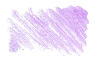 Soyut akrilik suluboya fırça darbesi dokusu logo ve afiş için beyaz arka planda izole edilmiş. tasarım, yaratıcı ve illüstrasyon.