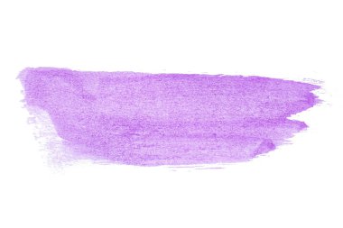 Soyut akrilik suluboya fırça darbesi dokusu logo ve afiş için beyaz arka planda izole edilmiş. tasarım, yaratıcı ve illüstrasyon.