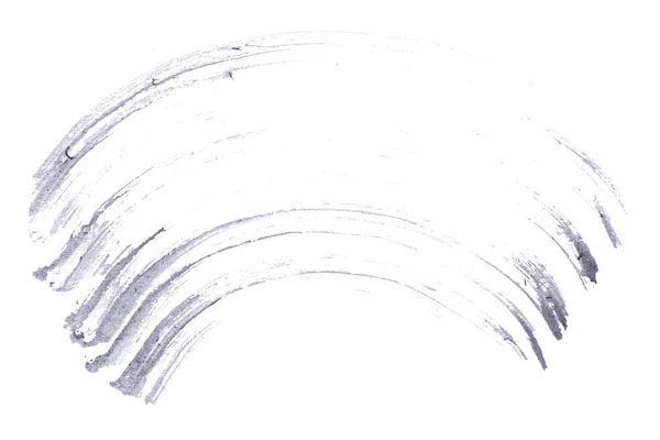 Acrílico Abstracto Acuarela Pincelada Textura Cepillo Aislado Sobre Fondo Blanco — Foto de Stock