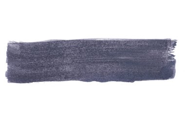 Soyut akrilik suluboya fırça darbesi dokusu logo ve afiş için beyaz arka planda izole edilmiş. tasarım, yaratıcı ve illüstrasyon.