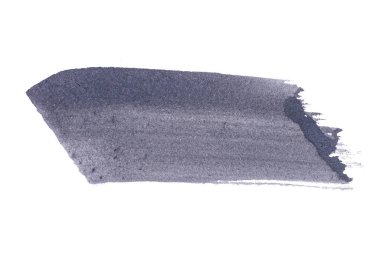 Soyut akrilik suluboya fırça darbesi dokusu logo ve afiş için beyaz arka planda izole edilmiş. tasarım, yaratıcı ve illüstrasyon.