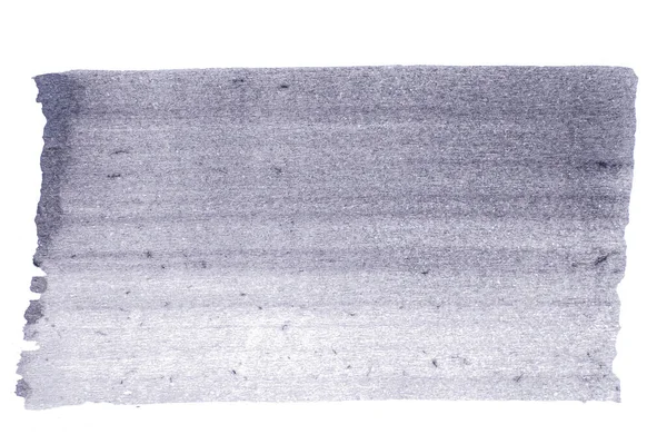 Abstraktes Acryl Aquarell Pinselstrich Textur Isoliert Auf Weißem Hintergrund Für — Stockfoto