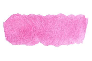 Soyut akrilik suluboya fırça darbesi dokusu logo ve afiş için beyaz arka planda izole edilmiş. tasarım, yaratıcı ve illüstrasyon.