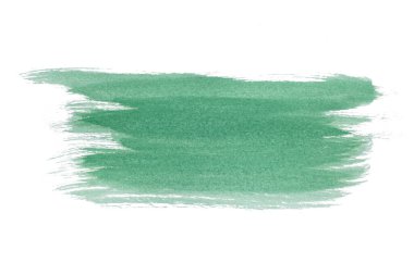 Soyut akrilik suluboya fırça darbesi dokusu logo ve afiş için beyaz arka planda izole edilmiş. tasarım, yaratıcı ve illüstrasyon.