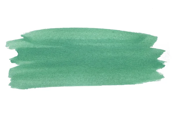 Soyut akrilik suluboya fırça darbesi dokusu logo ve afiş için beyaz arka planda izole edilmiş. tasarım, yaratıcı ve illüstrasyon.