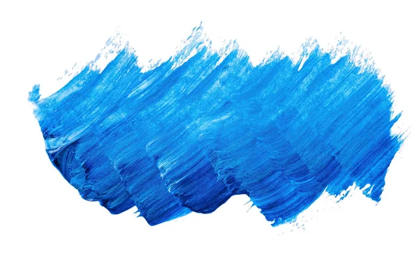 Soyut akrilik suluboya fırça darbesi dokusu logo ve afiş için beyaz arka planda izole edilmiş. tasarım, yaratıcı ve illüstrasyon.