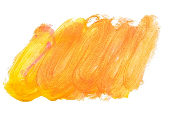 Soyut akrilik suluboya fırça darbesi dokusu logo ve afiş için beyaz arka planda izole edilmiş. tasarım, yaratıcı ve illüstrasyon.