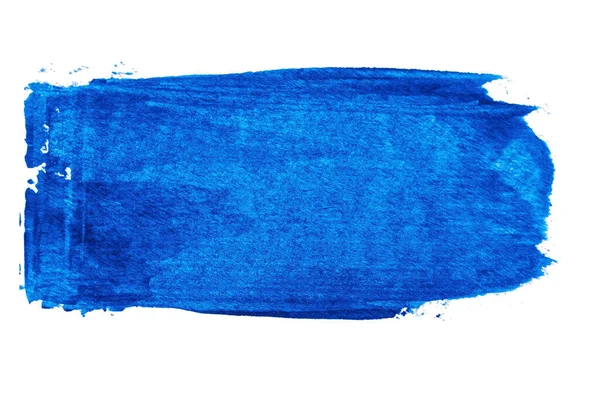 Soyut akrilik suluboya fırça darbesi dokusu logo ve afiş için beyaz arka planda izole edilmiş. tasarım, yaratıcı ve illüstrasyon.