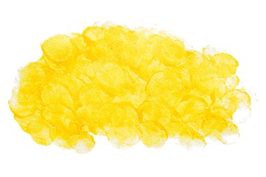 Soyut akrilik suluboya fırça darbesi dokusu logo ve afiş için beyaz arka planda izole edilmiş. tasarım, yaratıcı ve illüstrasyon.