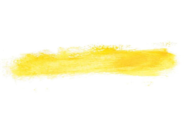 Абстрактная Акриловая Текстура Акварельной Кисти Выделенная Белом Фоне Логотипа Баннера Стоковое Изображение
