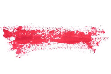 Soyut akrilik suluboya fırça darbesi dokusu logo ve afiş için beyaz arka planda izole edilmiş. tasarım, yaratıcı ve illüstrasyon.