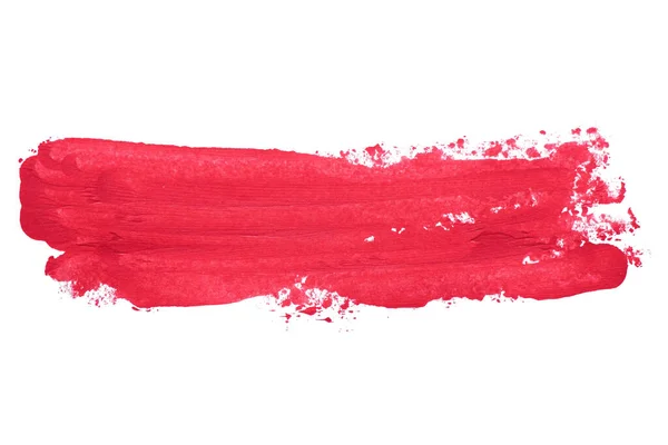 Soyut akrilik suluboya fırça darbesi dokusu logo ve afiş için beyaz arka planda izole edilmiş. tasarım, yaratıcı ve illüstrasyon.