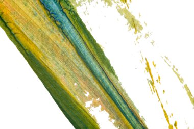 Beyaz kağıda akrilik renkler çizdim ve kağıdı karıştırılmış akrilik renklerin dokusunu oluşturan rorschach mürekkep lekesine benzer şekilde katladım..