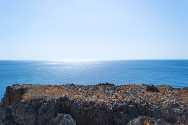 Cliff deniz - stok görüntü