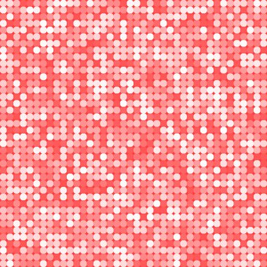 Kırmızı ve beyaz daireler resimde arka plan.