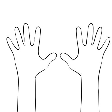 eller vektör çizim gerçekçi kroki çizim