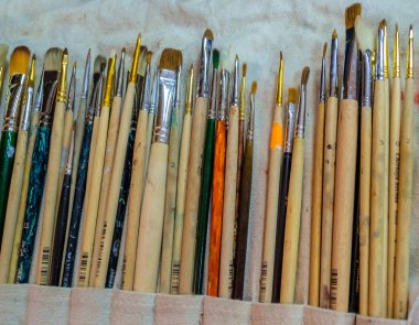 farklı Boya fırçaları