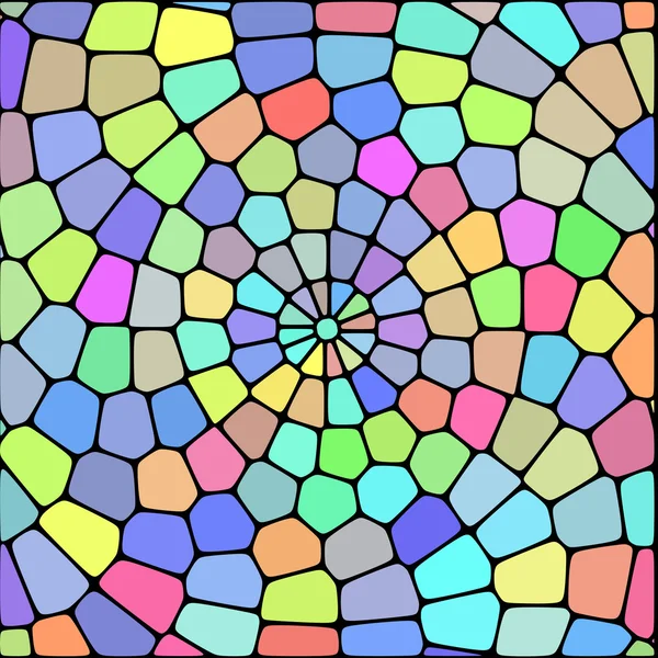 Fondo colorido del mosaico - Vector Illustartion — Archivo Imágenes Vectoriales