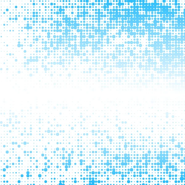 Fond abstrait bleu avec carrés et espace pour le texte — Image vectorielle