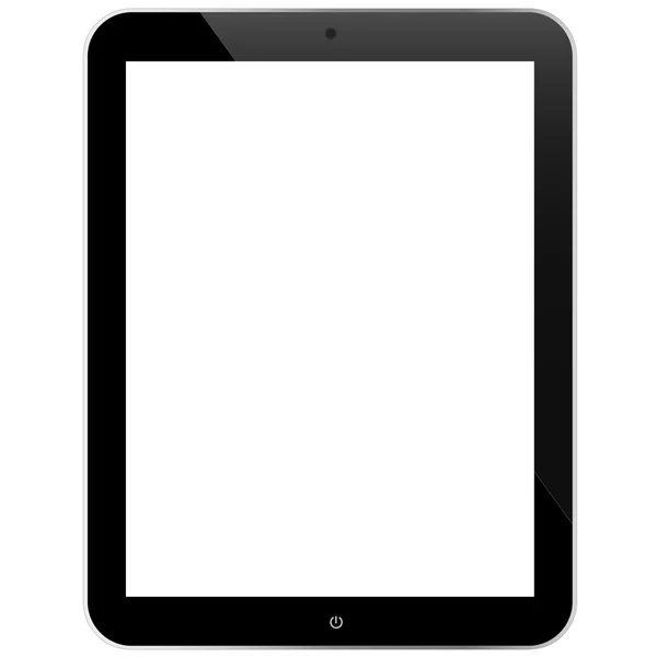 Tablet PC mit leerem Bildschirm — Stockvektor