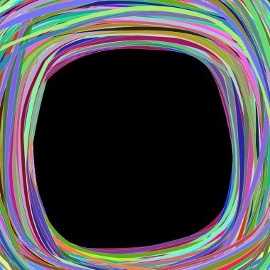 çok renkli çerçeve vektörel