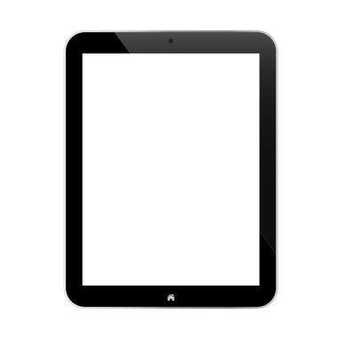 boş ekran siyah tablet