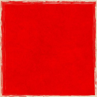 kırmızı renkli büyük kare çerçeve