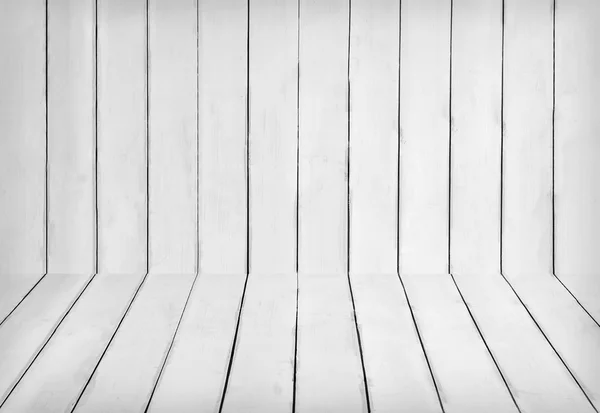 Texture de planche en bois blanc — Photo