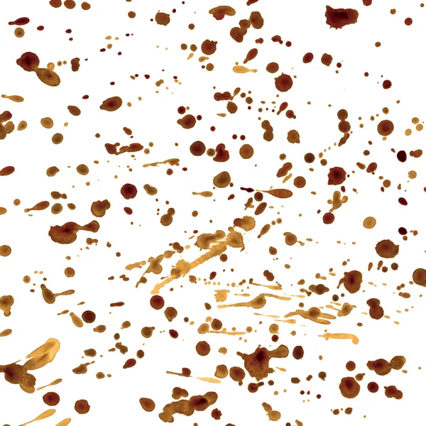 Beyaz zemin üzerine suluboya sıçraması — Stok fotoğraf