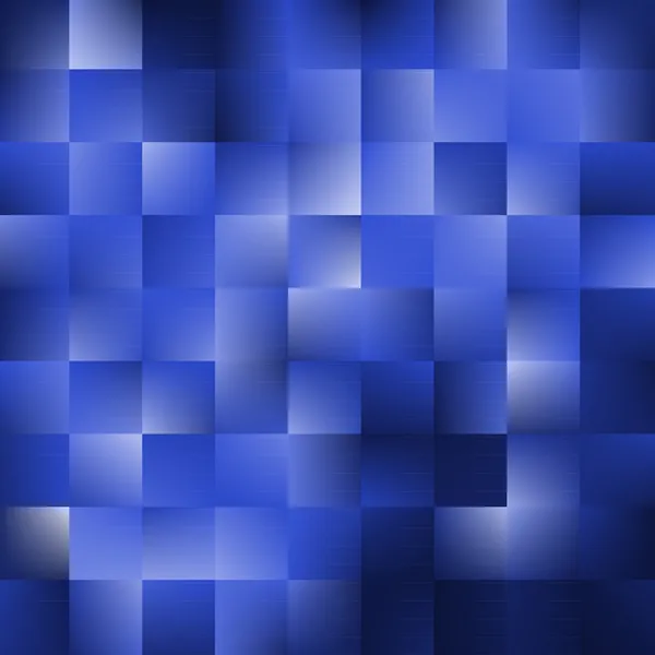 Синій фон з квадратами — стоковий вектор