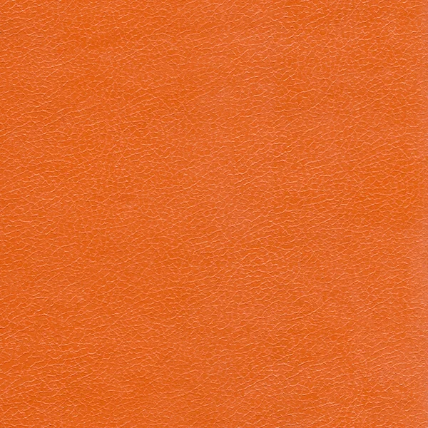 Pelle arancione texture primo piano, sfondo — Foto Stock