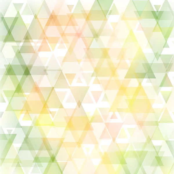 Triangle abstrait fond tendre — Image vectorielle