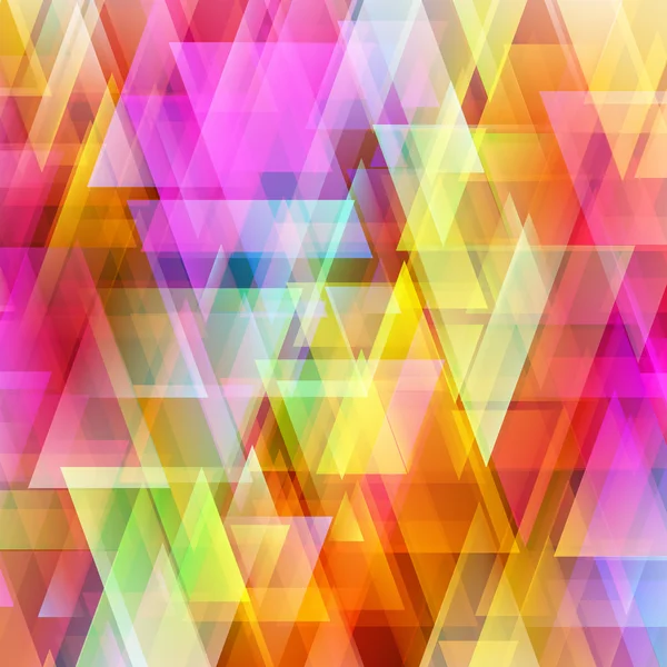 Résumé fond triangle lumineux — Image vectorielle