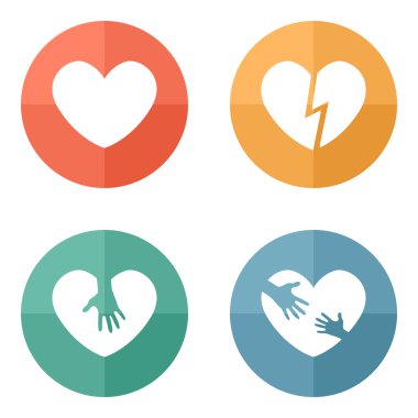 farklı heart Icons collection