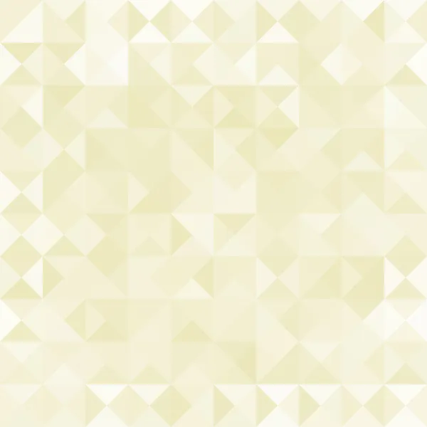 Fondo vintage sin costuras abstracto de triángulos beige — Vector de stock